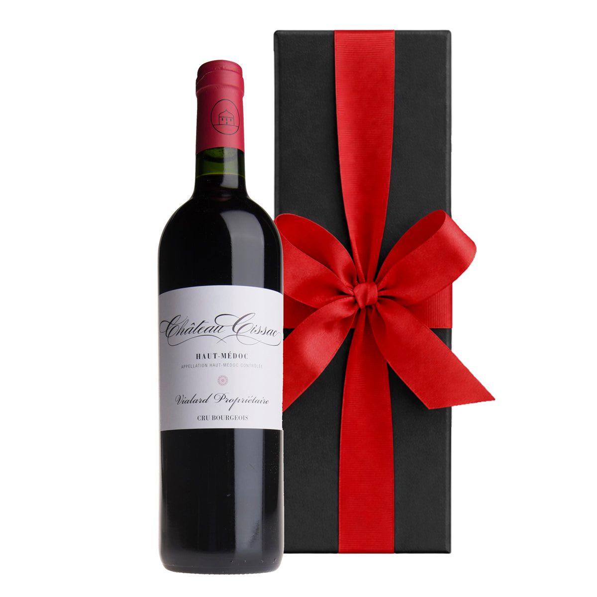 Château Cissac Bordeaux Red Wine Gift Box