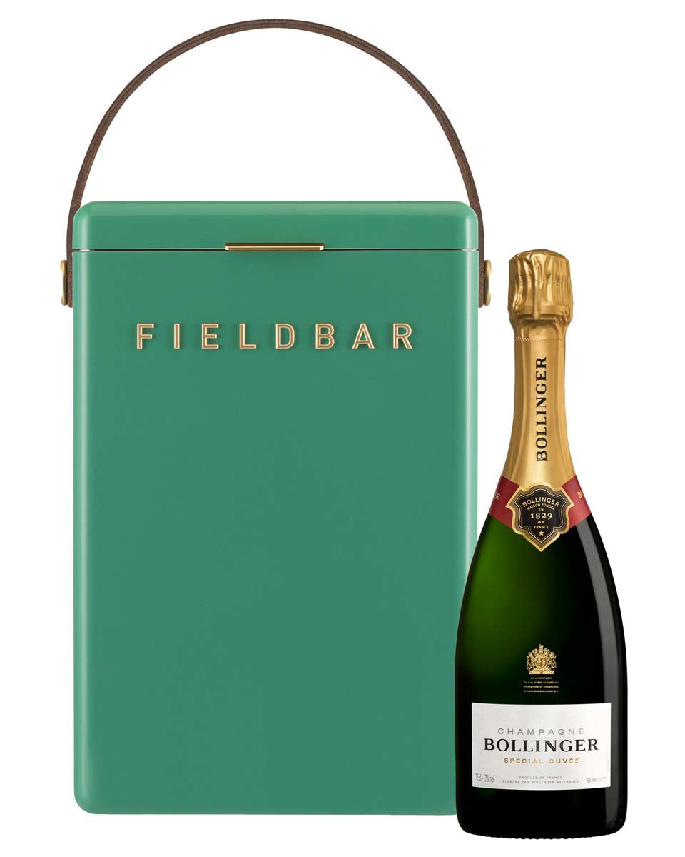 Parisian Green Fieldbar cooler with Bollinger Special Cuvée