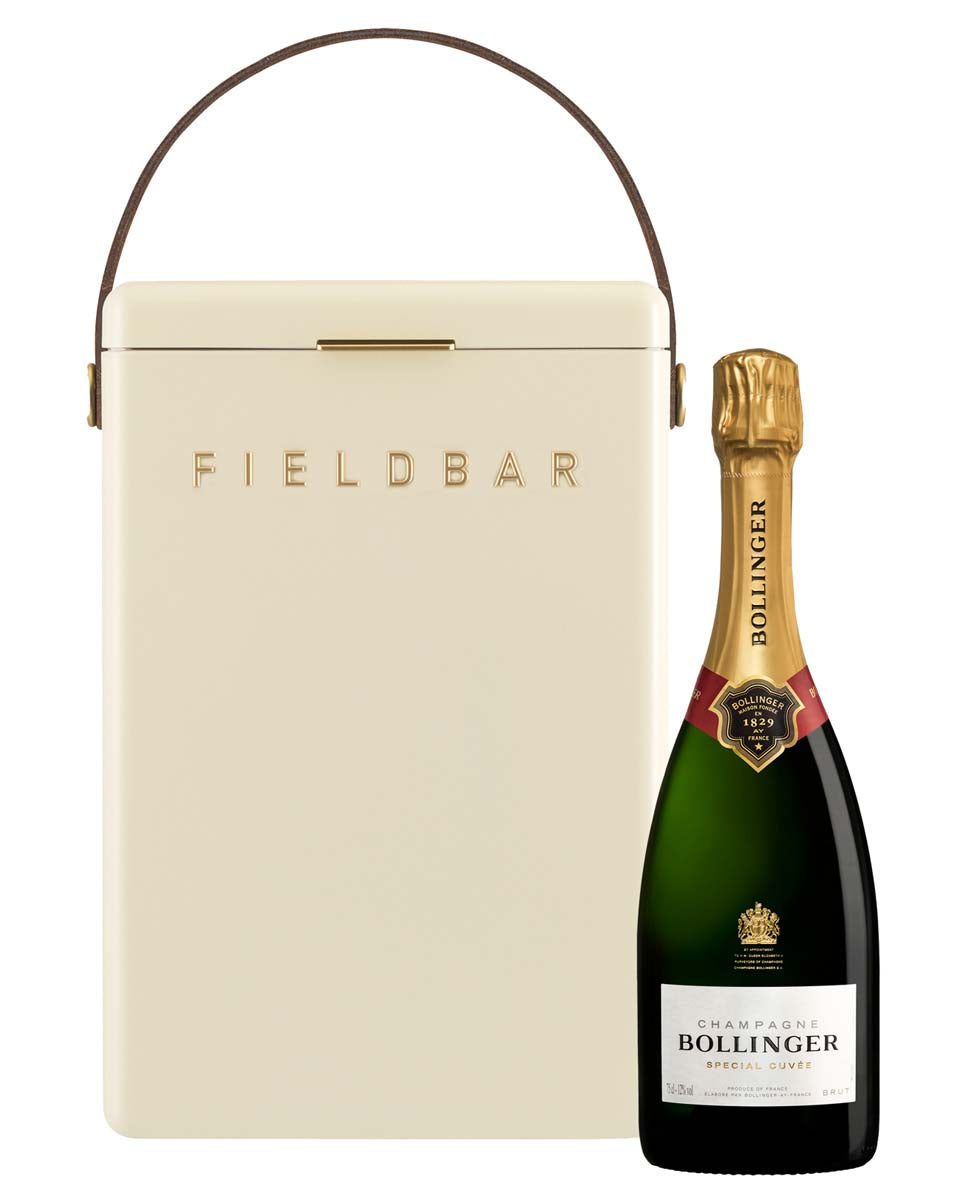 Safari White Fieldbar cooler with Bollinger Special Cuvée