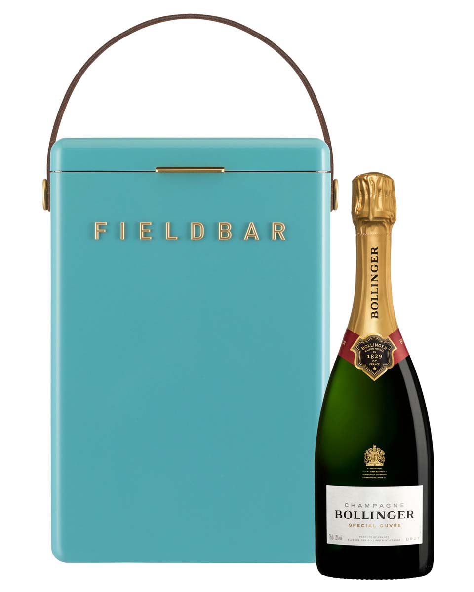 Bazaruto Blue Fieldbar cooler with Bollinger Special Cuvée