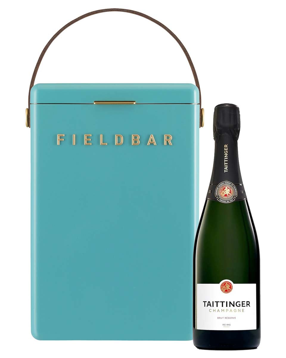Bazaruto Blue Fieldbar cooler with Taittinger Brut Réserve