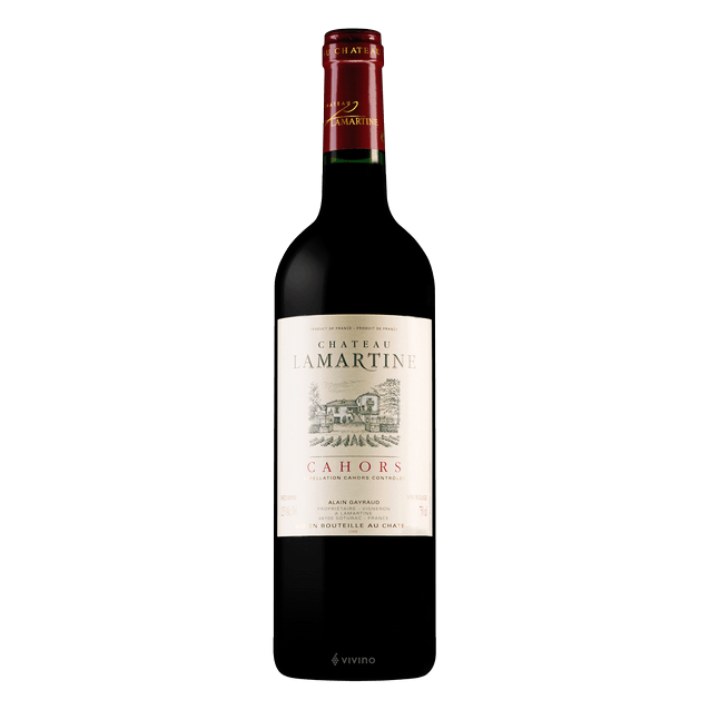 Château Lamartine Cahors Malbec in Black Gift Box - CorporateGifts.London