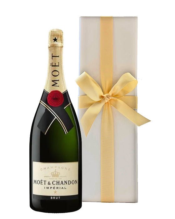Moët & Chandon Brut Impérial Magnum in White Gift Box - CorporateGifts.London
