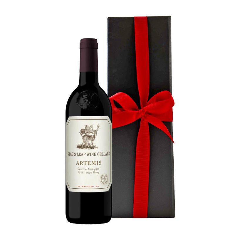 Stag's Leap ARTEMIS Cabernet Sauvignon 2021 – Napa Valley in Black Gift Box - CorporateGifts.London
