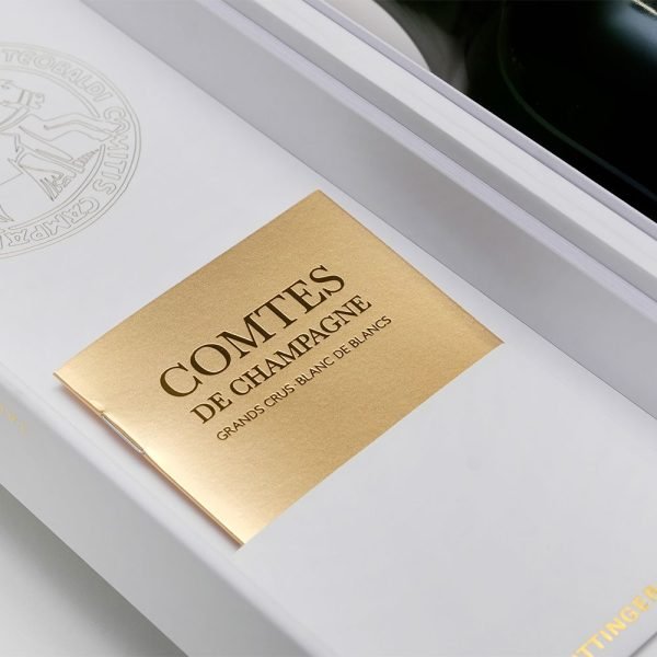 Taittinger Comtes de Champagne Blanc de Blancs 2013 in Luxury Gift Box - CorporateGifts.London