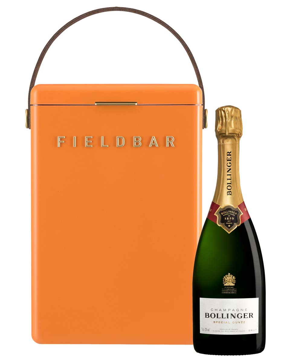 Orchard Orange Fieldbar cooler with Bollinger Special Cuvée