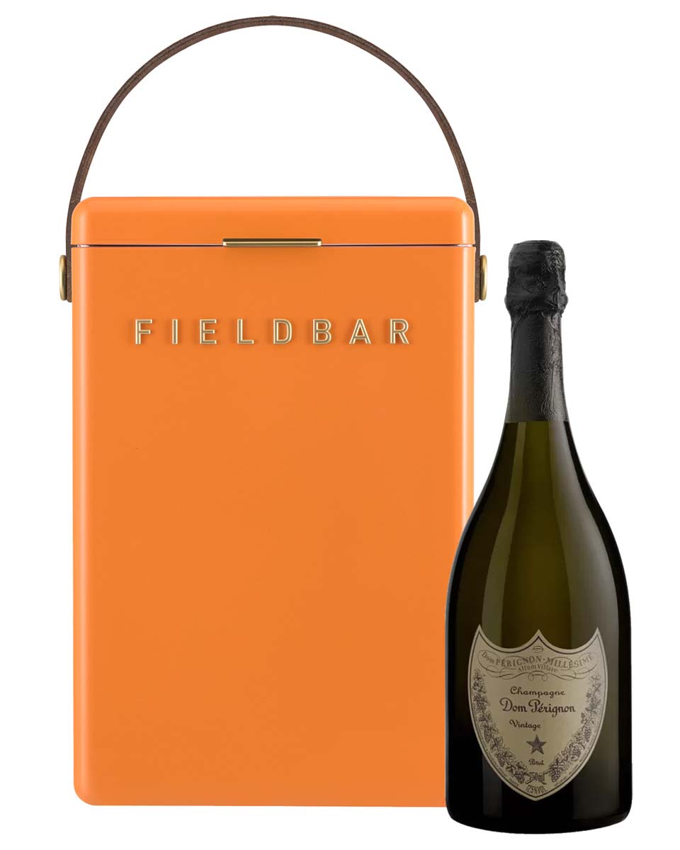 Orchard Orange Fieldbar cooler with Dom Pérignon