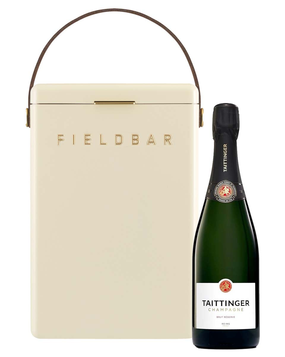 Safari White Fieldbar cooler with Taittinger Brut Réserve