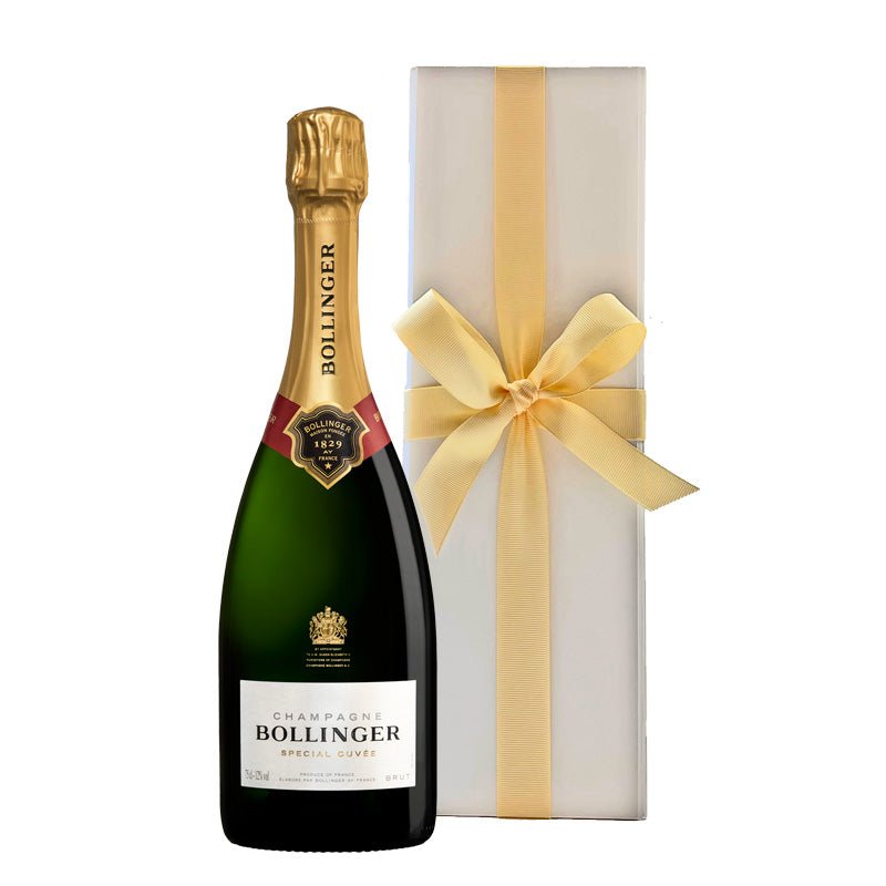 Bollinger Special Cuvée Champagne in White Gift Box - CorporateGifts.London