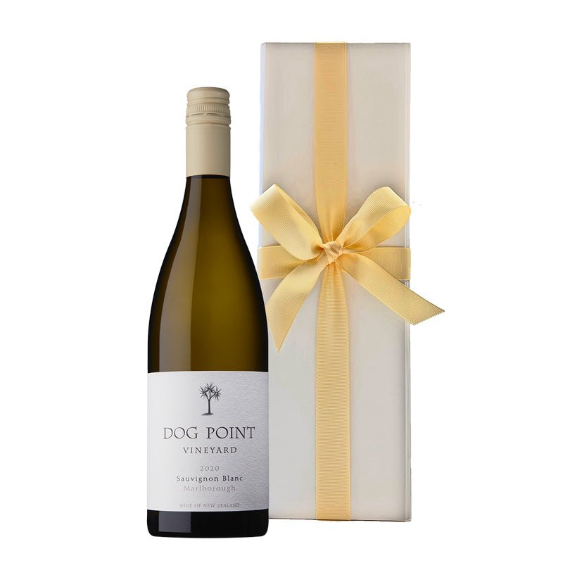 Dog Point Sauvignon Blanc – Marlborough, New Zealand in White Gift Box - CorporateGifts.London