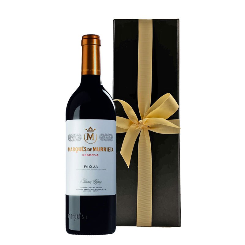 Marqués de Murrieta Reserva Rioja in Black Gift Box - CorporateGifts.London
