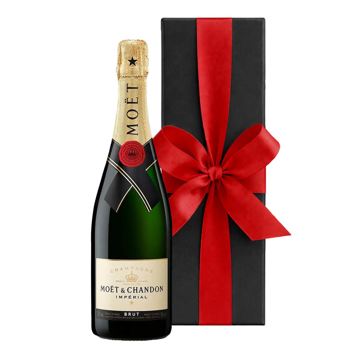 Moët & Chandon Brut Impérial Champagne in Black Gift Box - CorporateGifts.London