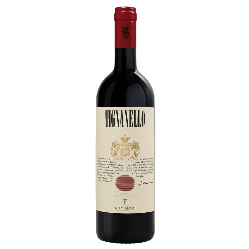 Tignanello 2021 – Antinori Toscana IGT in White Gift Box - CorporateGifts.London