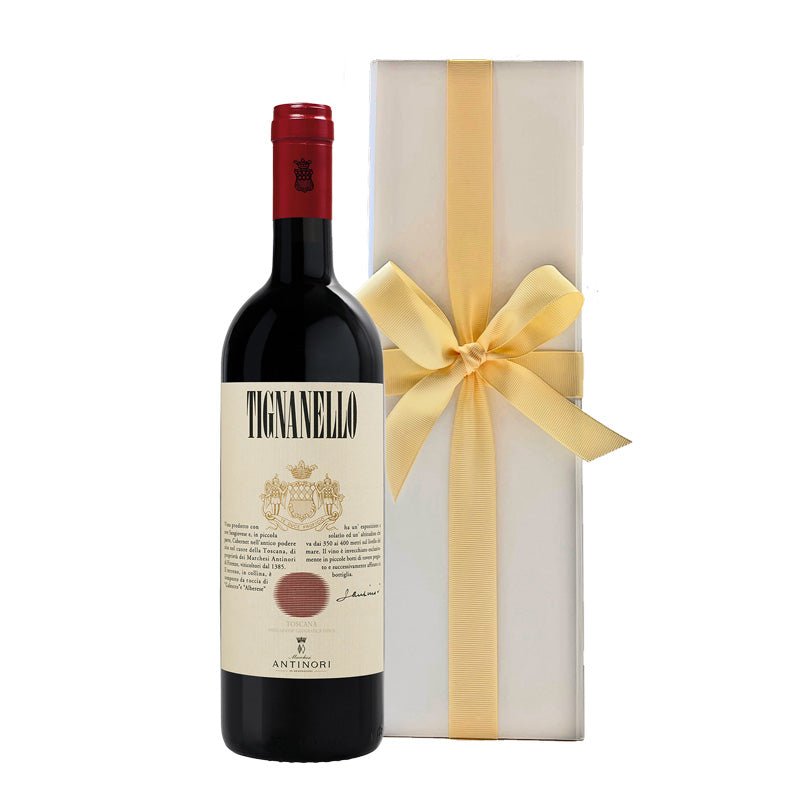 Tignanello 2021 – Antinori Toscana IGT in White Gift Box - CorporateGifts.London