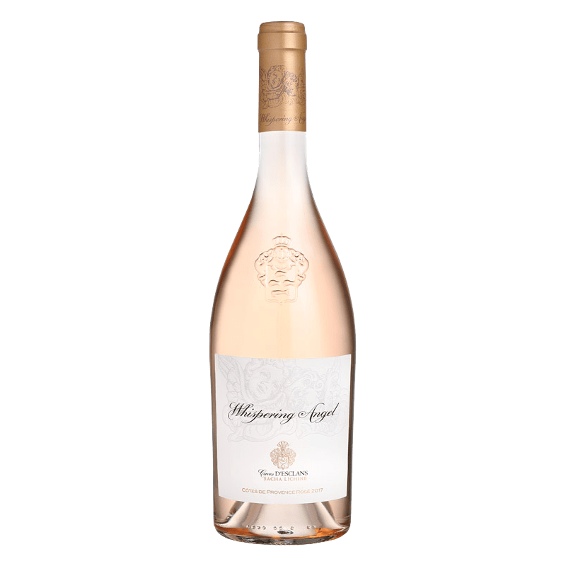 Whispering Angel Rosé in Black Gift Box - CorporateGifts.London