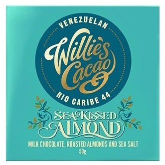 Willie's Cacao Venezuelan Milk Chocolate - Sea Kissed Almond - CorporateGifts.London